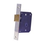 CERRADURA SERIE 900 SIMPLE/PASO 40 MM NIQUEL SATIN SMALL