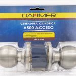 CERRADURA POMO CILIND. ACCESO A-500 DAUMER BLISTER US32D