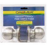 CERRADURA POMO CILIND. PASO P-500 DAUMER BLISTER US32D