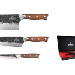 CAJA 3 CUCHILLOS AMARTILLADOS GRILLTECH