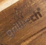 TABLA RUSTICA CON HERRADURAS PARRILLERO 40x26x1,8CM GRILLTECH - Imagen 4