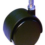 RUEDA PLASTICA C/HILO 3/8 X 3/4'' 40 MM NYLON