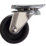 RUEDA GOMA C/BASE GIRATORIA . 50 MM o 2 Pulgadas