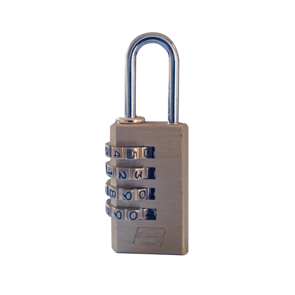 52645004.jpg CANDADO MALETA 4 DIALES BRONCE SATINADO - Imagen 1