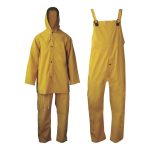 TRAJE IMPERMEABLE JARDINERA/CHAQUETA AMARILLO