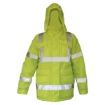 PARKA TERMICA AMARILLA FORRO POLAR
