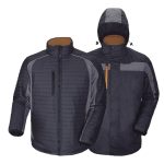 PARKA TERMICA INDI-PRO 3 EN 1 NEGRO