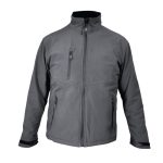 CHAQUETA SOFTSHELL GRIS TACORA