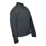 CHAQUETA SOFTSHELL MUJER NEGRA TACORA