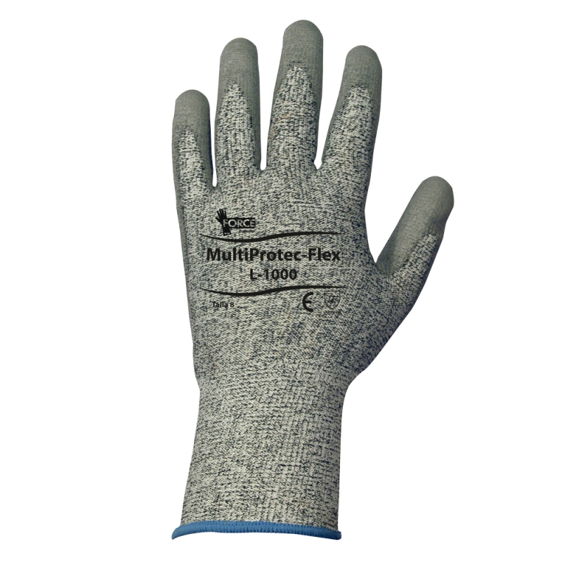 53000352.jpg GUANTE MULTIPROTEC-FLEX L-1000 Gris TALLA 6 (XS) (PAR) - Imagen 1
