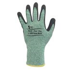 Guante MultiProtec-flex, L-1000, Talla 9 VERDE PALMA NITRILO FOAM (PAR)