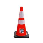 CONO REFLECTANTE PVC ANTI VIENTO 28'' (71,12 cms)