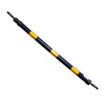 BARRA CONECTORA RETRACTIL P/CONOS AMARILLO-NEGRO