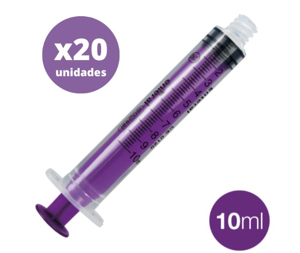 EEISO-102.jpg JERINGA ENFIT 10ML ENTERAL PACK 20 UNIDADES - Imagen 1