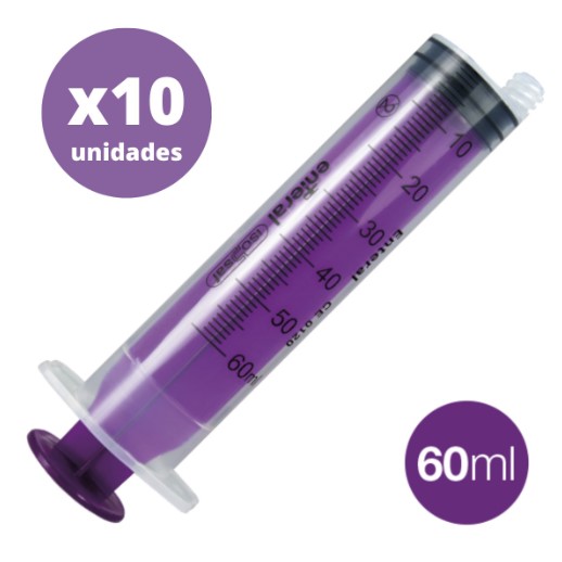 EEISO-601.jpg JERINGA ENFIT 60ML ENTERAL PACK 10 UNIDADES - Imagen 1