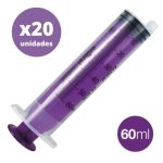 JERINGA ENFIT 60ML ENTERAL PACK 20 UNIDADES