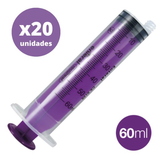 EEISO-602.jpg JERINGA ENFIT 60ML ENTERAL PACK 20 UNIDADES - Imagen 1