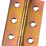 BISAGRA L38  3''  ACERO ZINCADO CON TORNILLOS DP 2 U