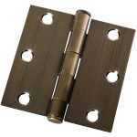 BISAGRA L88 3X3'' ACERO BRONCEADO ENVEJECIDO  CON TORNILLOS C 1 U