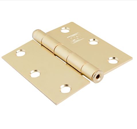 10811264.jpg BISAGRA L88 31/2 X31/2'' ACERO BRONCEADO CON TORNILLOS DP 2 U - Imagen 1