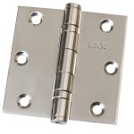 BISAGRA L290 3x3 A.INOX PUL CON RODAMIENTO  CON TORNILLOS