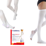 MEDIAS ANTIEMBOLICAS CRANBERRY TALLA XL