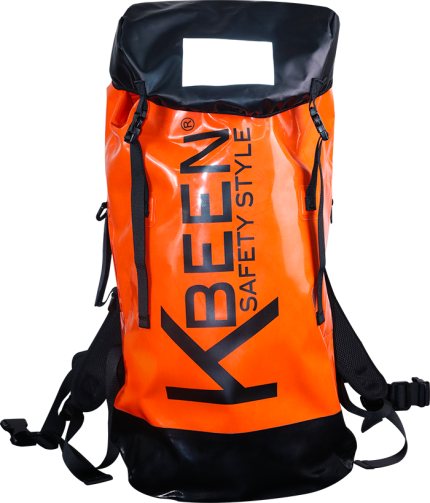 Bolso Porta Equipos Kbeen Heavy Duty 45L color negro reforzado