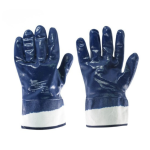 Guante Heavy duty Nitrile PUÑO SEGURIDAD ,  L-3100,  talla 9 - Imagen 2